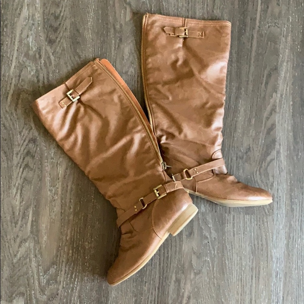 Knee high boots